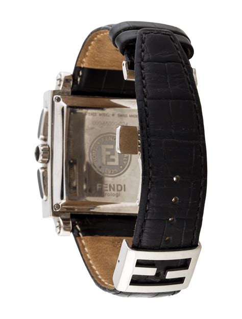 fendi orologi uomo oro|fendi men's watches.